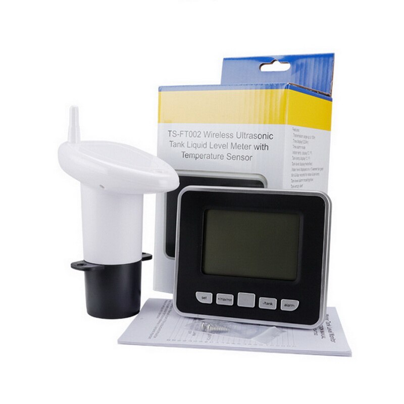 Ultrasonic Water Tank Level Meter Sensor w/ Temper... – Grandado