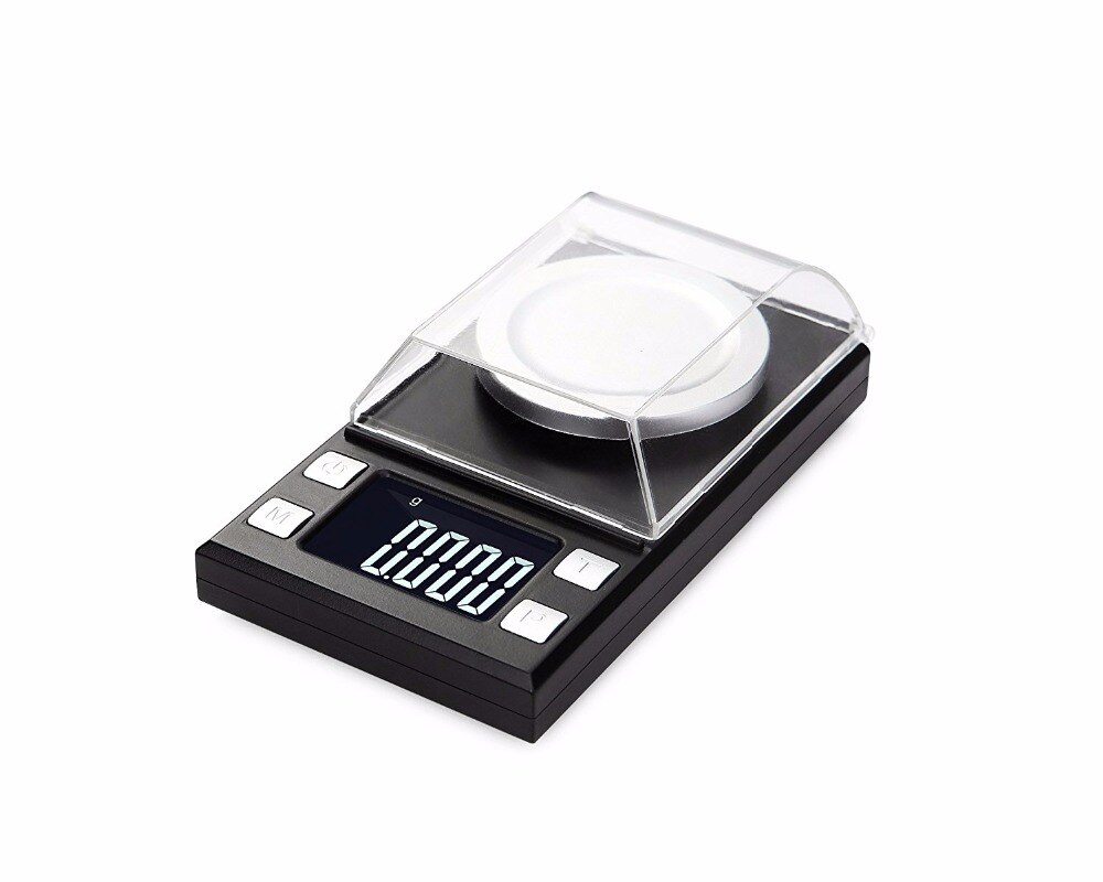 High Precision Digital Milligram Pocket Scale 100 x 0.001g sensitivity Portable Reloading Weighing Jewelry Gold and Gems Scale