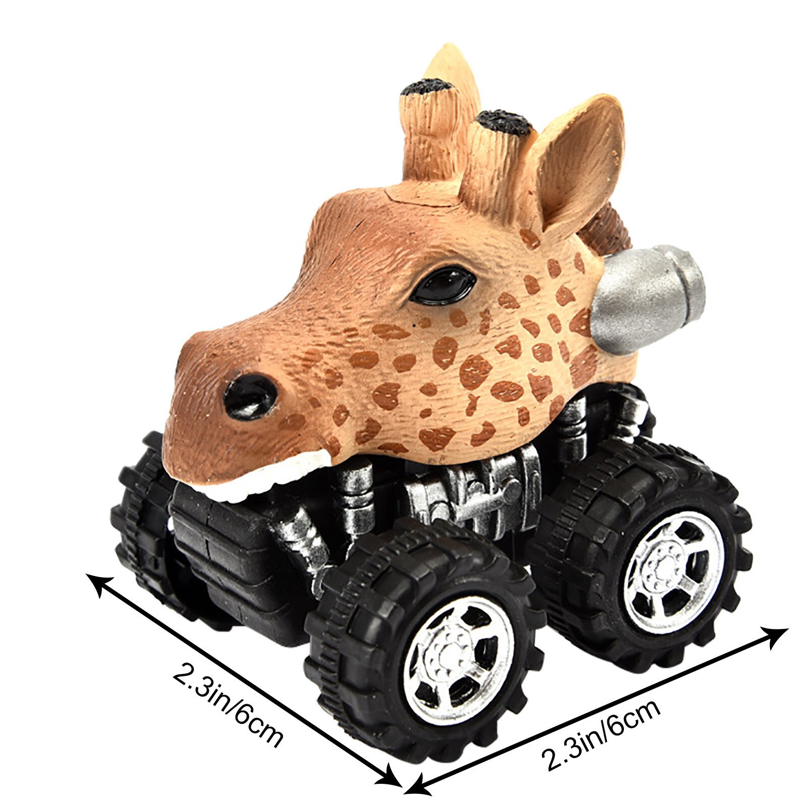 1Pcs Kinderen Dag Speelgoed Dinosaurus Model Mini Speelgoed Auto Terug Van De Auto Cadeau Voor Kind Verjaardag Jaar