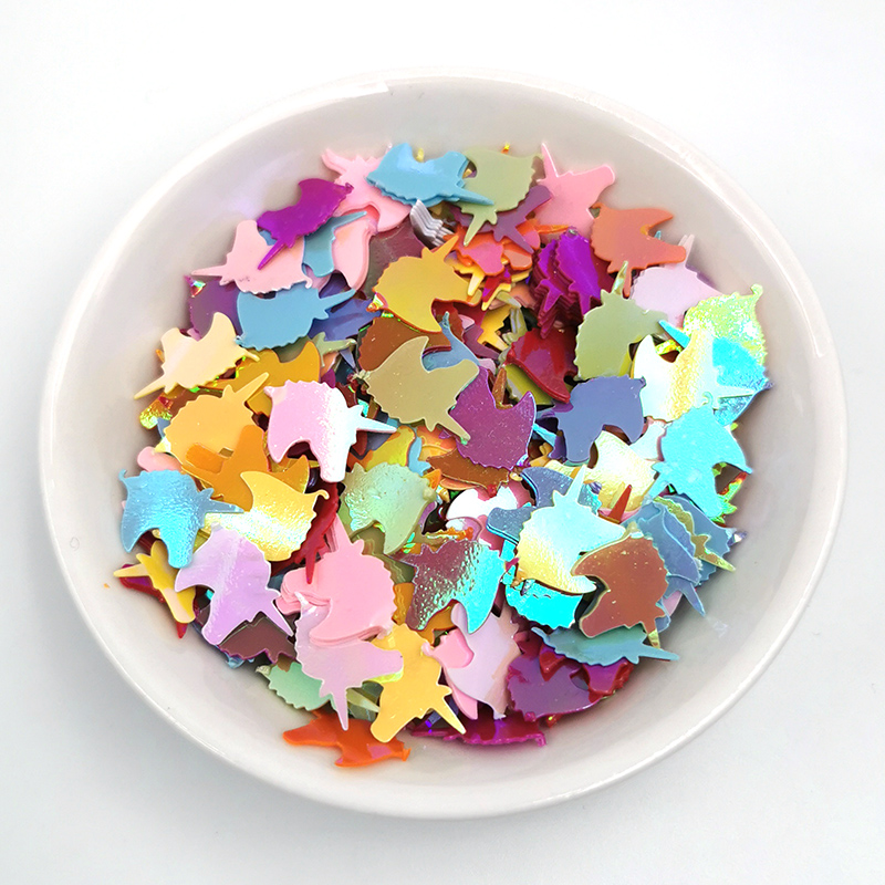 10 g/partij Eenhoorn Glitter Losse Pailletten Tirm voor Nail Kunsten En Ambachten Decoratie Body Art Schilderen Huwelijkscadeau DIY Glitter sequin
