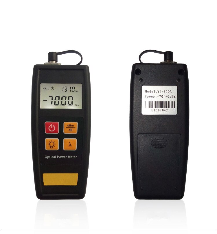 High Performance -50-26dBm Portable Optical Fiber Network Instrument Mini Fiber Optical CATV Television Power Meter