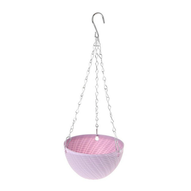 Basket Hanging Planter Garden Flower Plant Pots for Indoor Outdoor Plants, Succulent Hanging Planter Baskets with Hook: 6