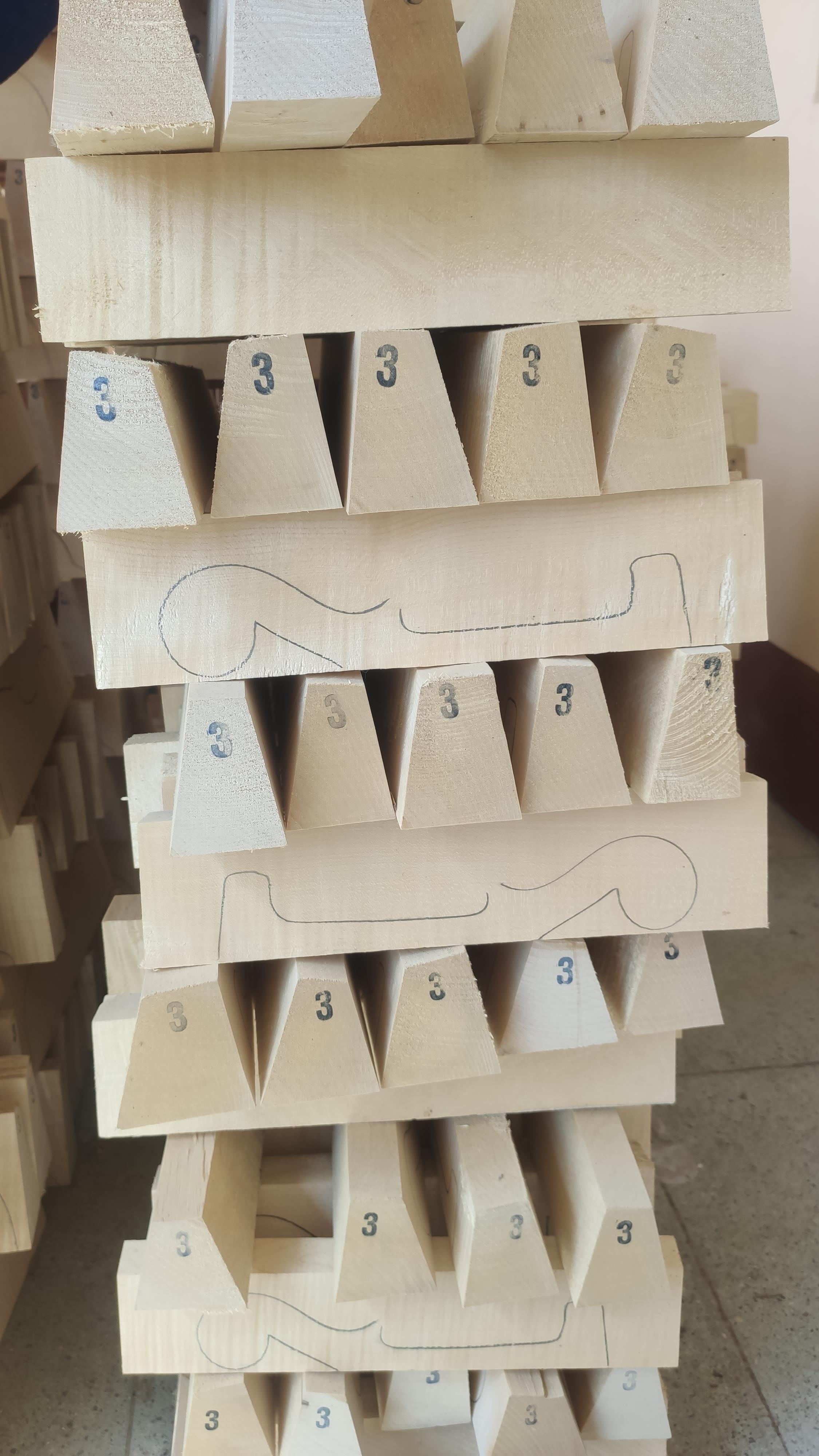 Wood for violin head wood for violin head wood