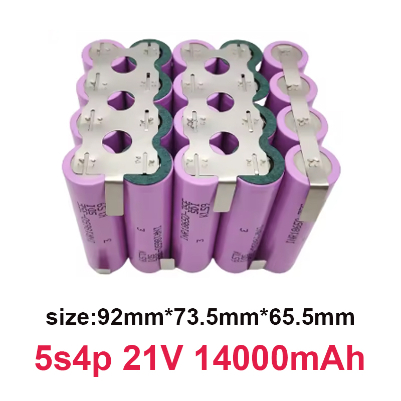 Customized5S2P 5S3P 5S4P 6S2P 8.4V 3.7V 10.8V 16.8V 18V 25.2V 18650 35E Battery Pack 3500mAh for Screwdriver Electric Drill Cell: Ivory