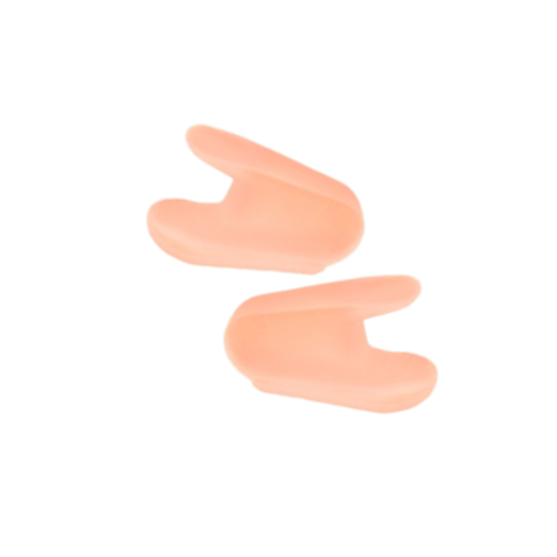 10 st = 5 par silikon benortoser för tummen, korrigerare för hallux valgus, tåseparator, fotvård, tumortoser, fotvårdsverktyg: Mörkgrå