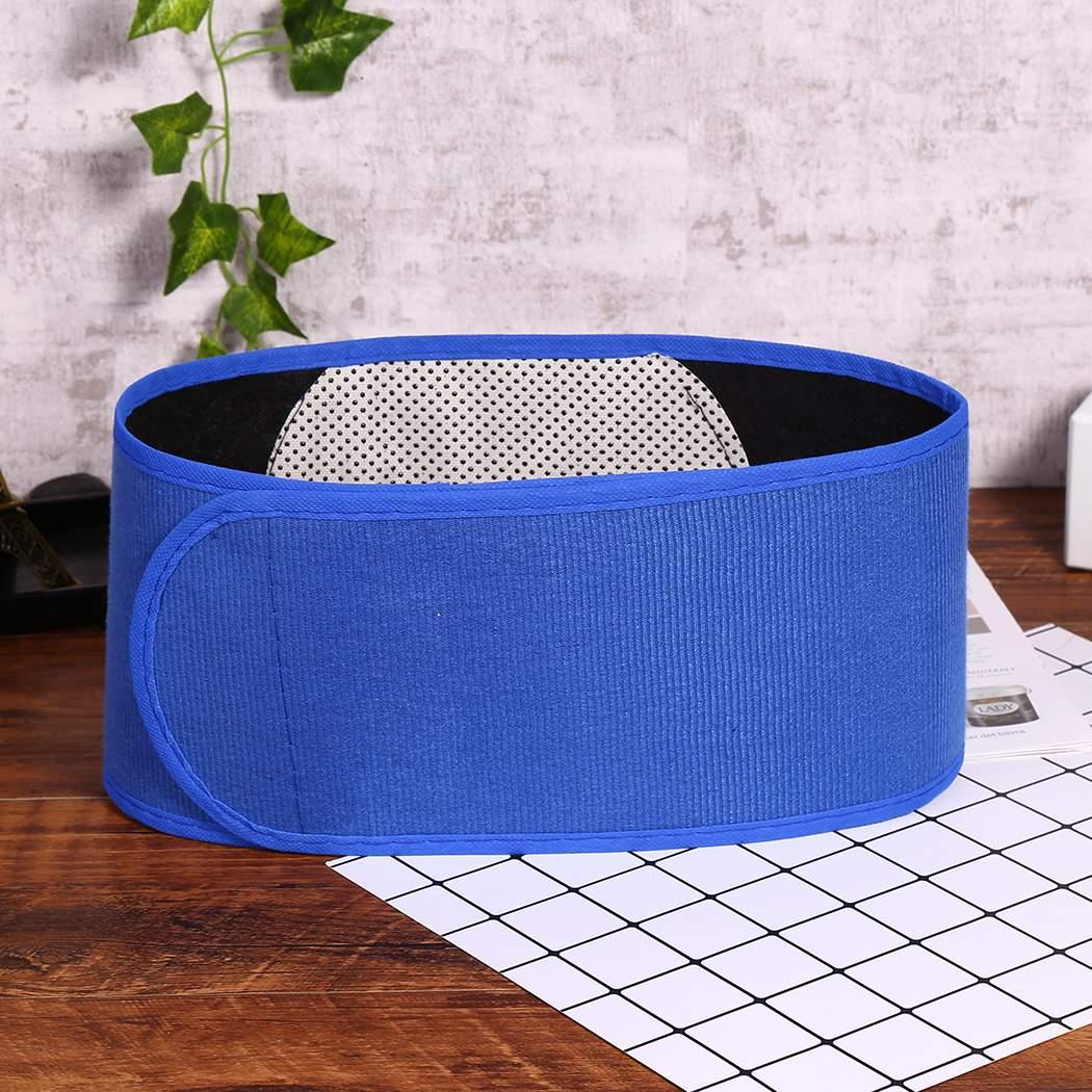 Self Healing Magnetic Therapy Lower Back Backache Support Blue Home, Salon, etc Waist Belt