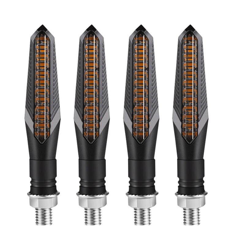 E11 Richtingaanwijzer Pijl Motorfiets Licht Relais Richtingaanwijzers Motorfiets Knipperende Indicatoren Led Flashers Voor Honda Yamaha: Mode A- 4PCS