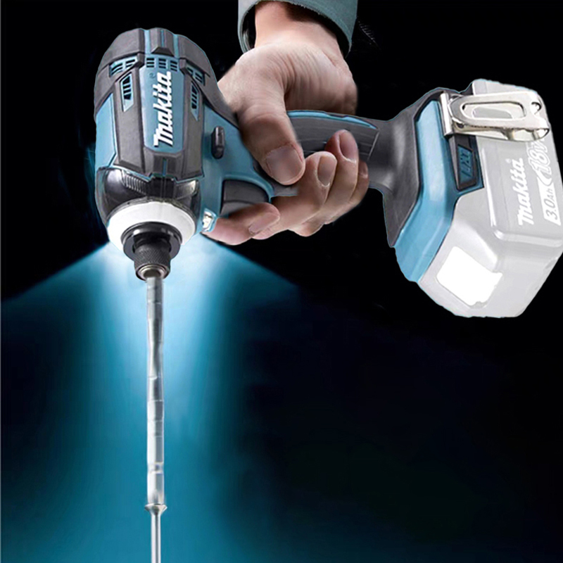 Makita DTD173 Blauw 1800 RPM Accuschroevendraaier 180N.m Borstelloze Motor Elektrische Boor Hout/Bout/T-Modus Voor Makita 18 V Batterij