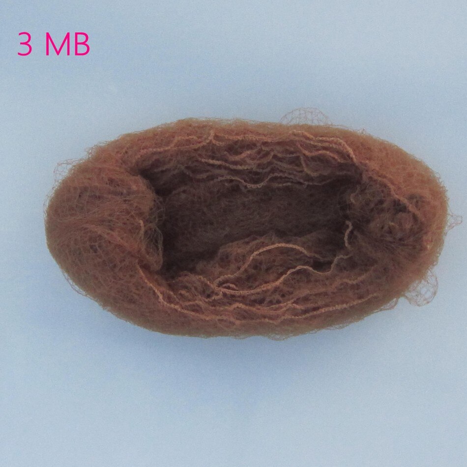 100 stk top nylon net star dance recital buns / hair extension vævning kasket brune hårnet direkte salg