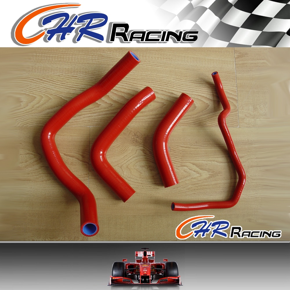 RED SILICONE COOLANT Y-HOSE KIT for SUZUKI GSXR600 GSX-R600 2006 2007 RADIATOR