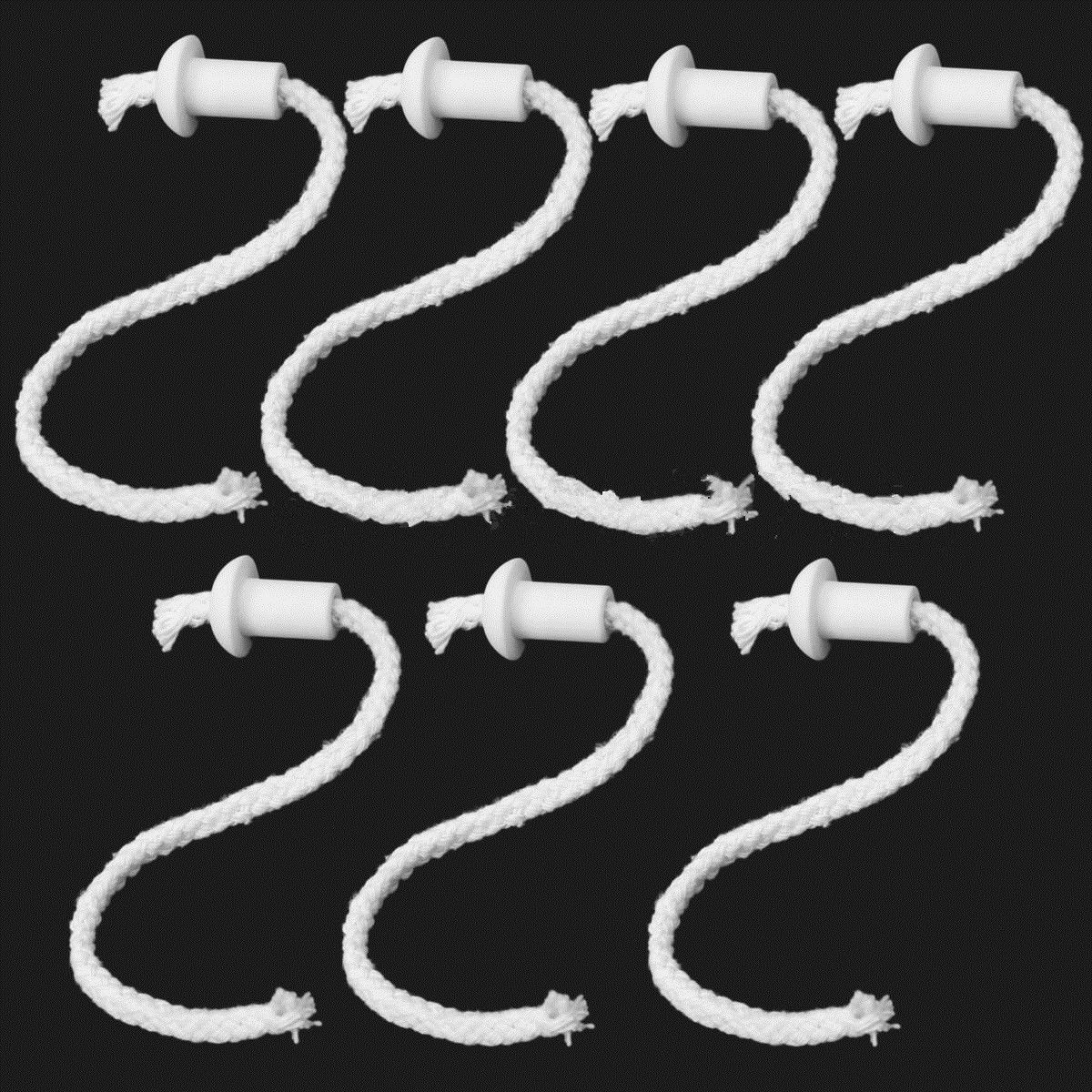 7 Uds. Mechas de soporte para lámpara de aceite, soportes de porcelana, soplete, botella de vino, quemador de velas, estufa de algodón, mecha de fibra de vidrio, mecha de queroseno