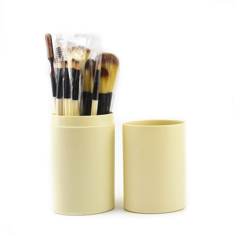 Juego de brochas de 12 Uds para sombra de ojos, brocha para colorete, brocha Cepillo de polvo suelto No se decolora ni se cae, brocha para maquillaje: 06