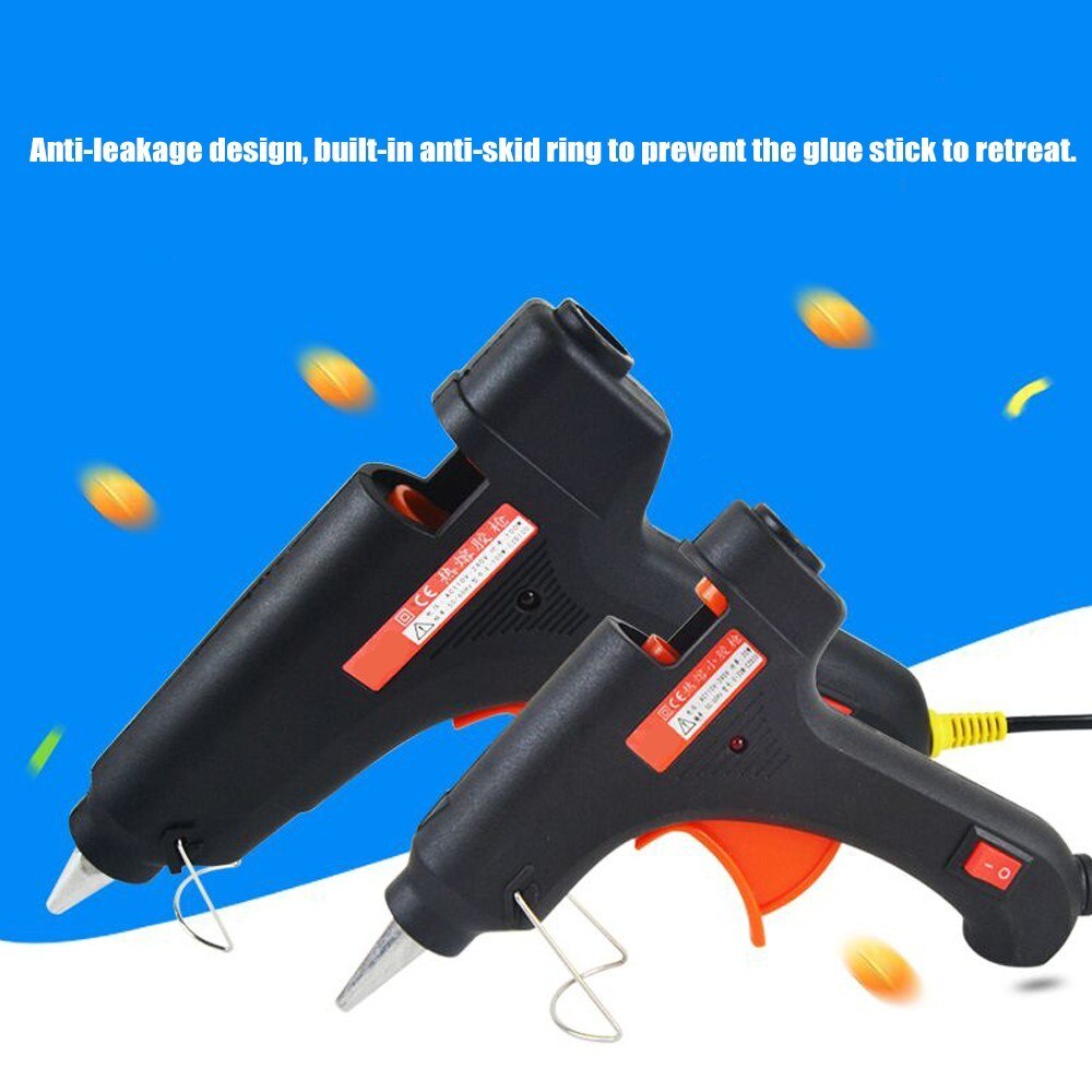 20W Home-use Industrial Melted Glue Machine Multifunctional DIY Rubber Machine with Independent Switch