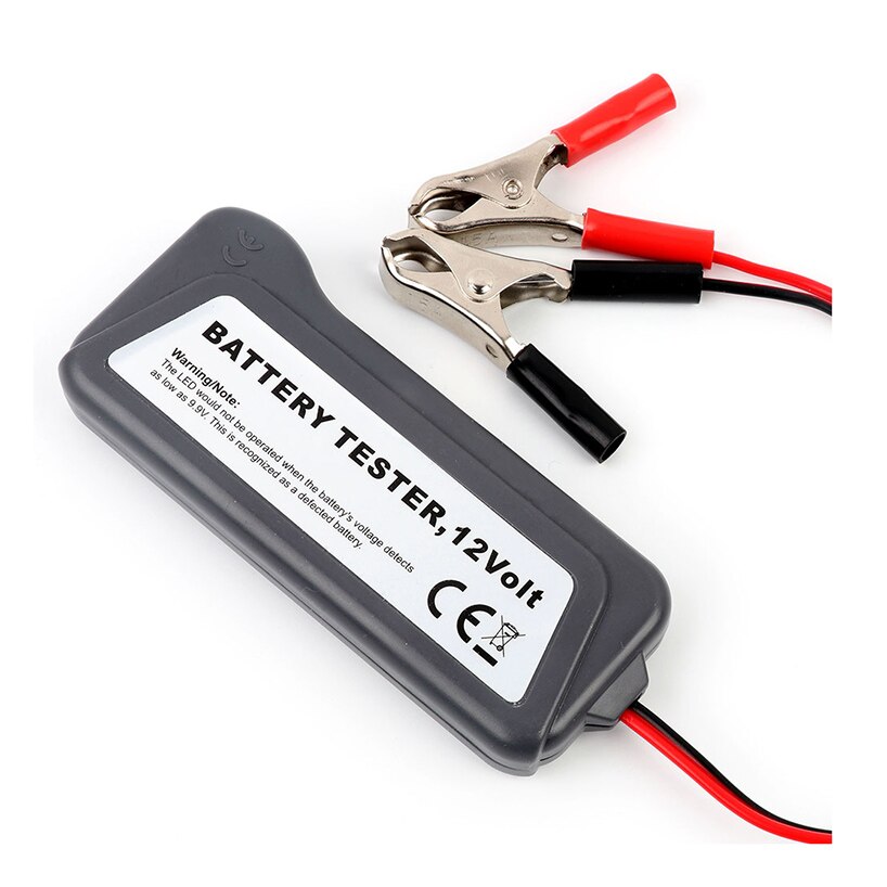 DIGITALER 12V TESTER 6 LED AUTO LICHTMASCHINE BATTERIE ÜBERPRÜFEN