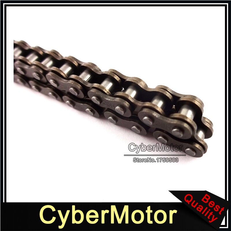 25H Sprocket Chain 158 Links With Spare Master Link For 47cc 49cc 2 Stroke Engine Pocket Bike Mini Moto Dirt ATV Quad 4 Wheeler