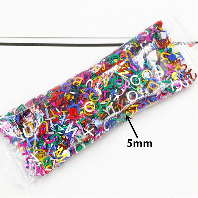 10g/Pack Star Snowflake Glitter Sequins Nail Art Decoration Alphabet Loose Sequins Epoxy Resin Mold Filler For DIY Jewelry Craft: 1