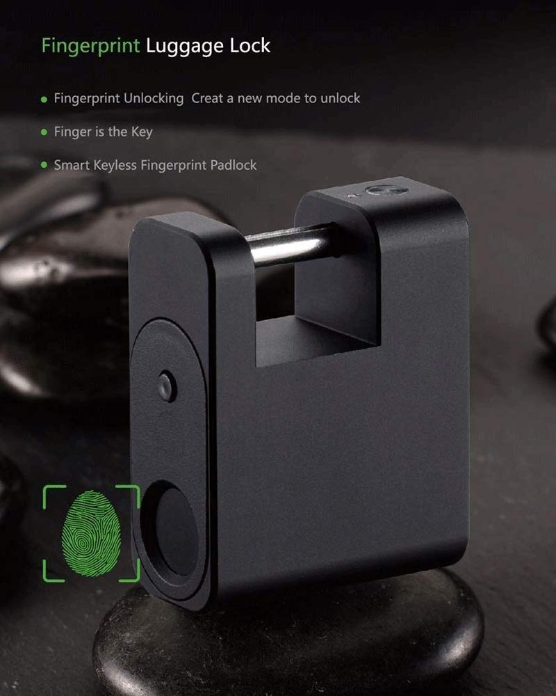 IP65 Smart Digital Bluetooth Biometric Fingerprint Luggage Lock/Luggage Locker