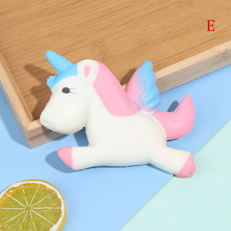 Unicorns Slow Rebound Decompression Give Vent To Book Posts Toys Animal Squeezing Stress Relief Toy: E