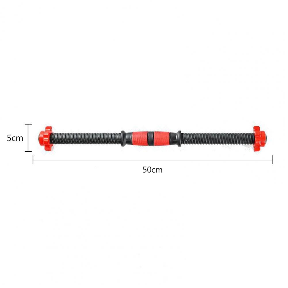 2Pcs Dumbbell Bars Handles Fitness Universal Weight Lifting Tool for Strength Training Accessories Dumbbell Bars Ha: black