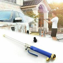 2 in 1 Water Spraying Tool High Pressure Power Washer Blue Car Sidewalks