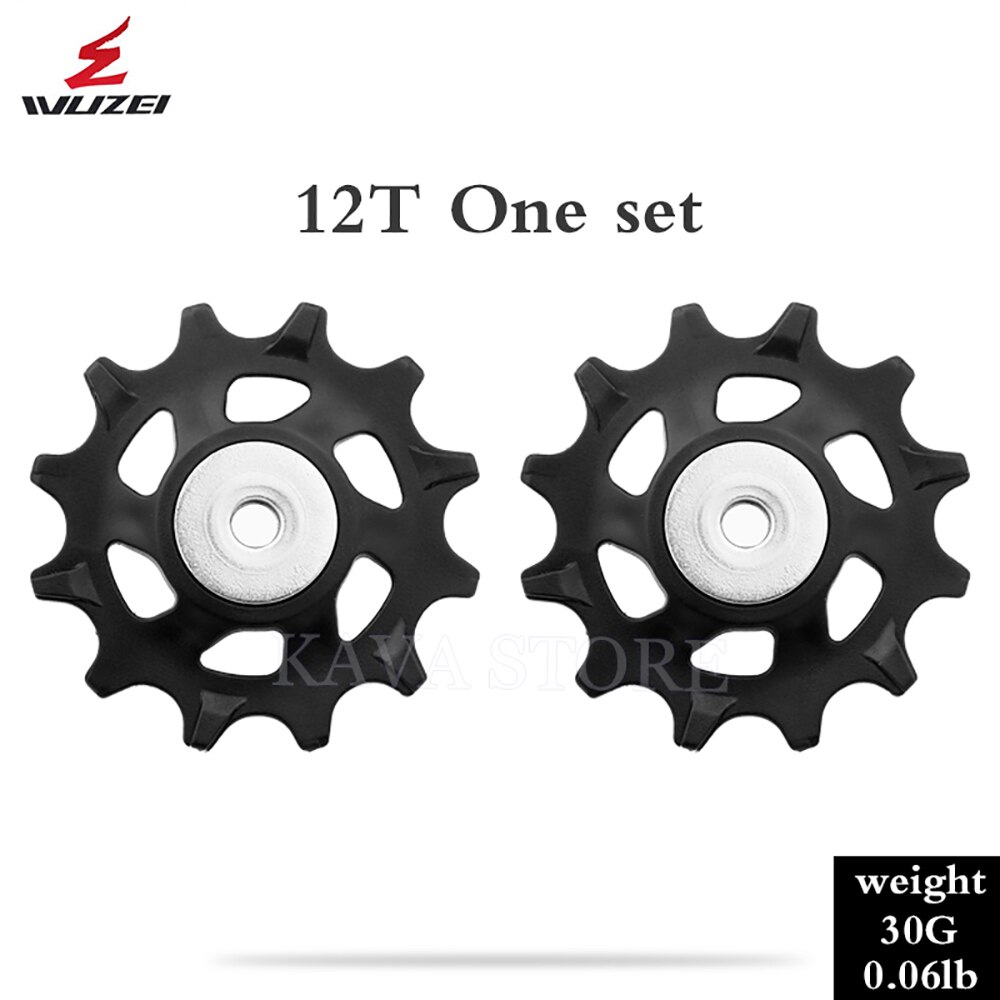 MTB Rolle 11V Rad 11T 12T 13T 17T 14T Rennrad Jockey Fahrrad Hinten schaltwerk Bausatz für Shimano Sram Riemenscheiben 12v X01 XX1 GX NX: 12T a einstellen