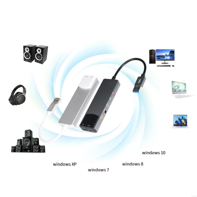 Interface de áudio usb, placa de som externa com entradas para microfone, entrada de linha e saída óptica spdif para edição de áudio.