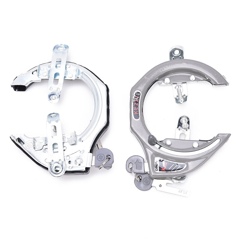 1Pcs Anti-Diefstal Slot Delen Bike Mtb Fiets Locksgrey Zwart Fietsslot Algemene Fiets Hoefijzer Klauwen