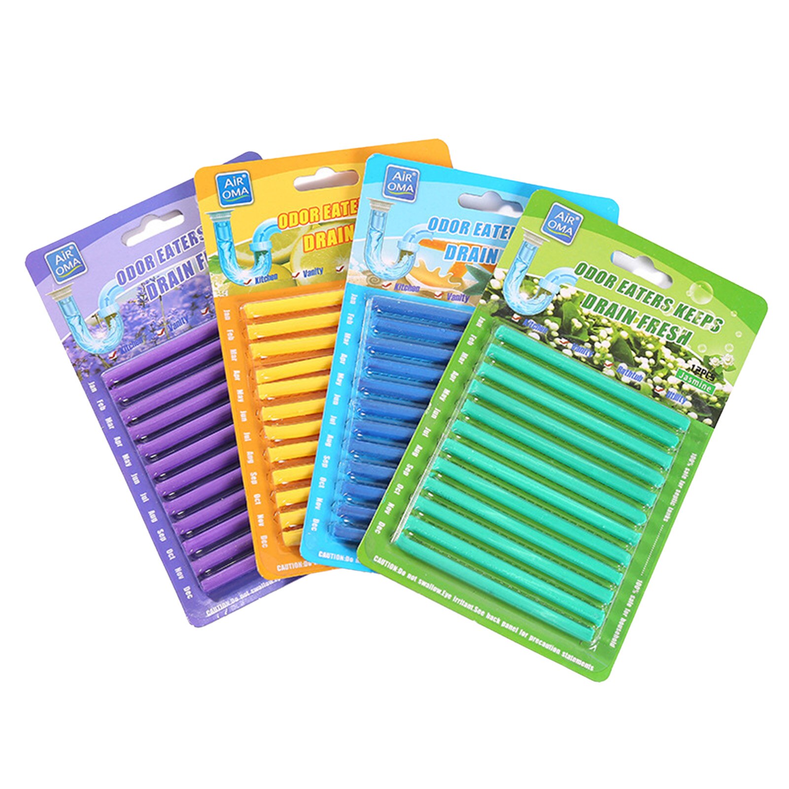 Pipe Cleaning Stick Household Drain Cleaner Sticks for Drain Pipe Cleaning Stick Household Drain Cleaner Sticks for Drain