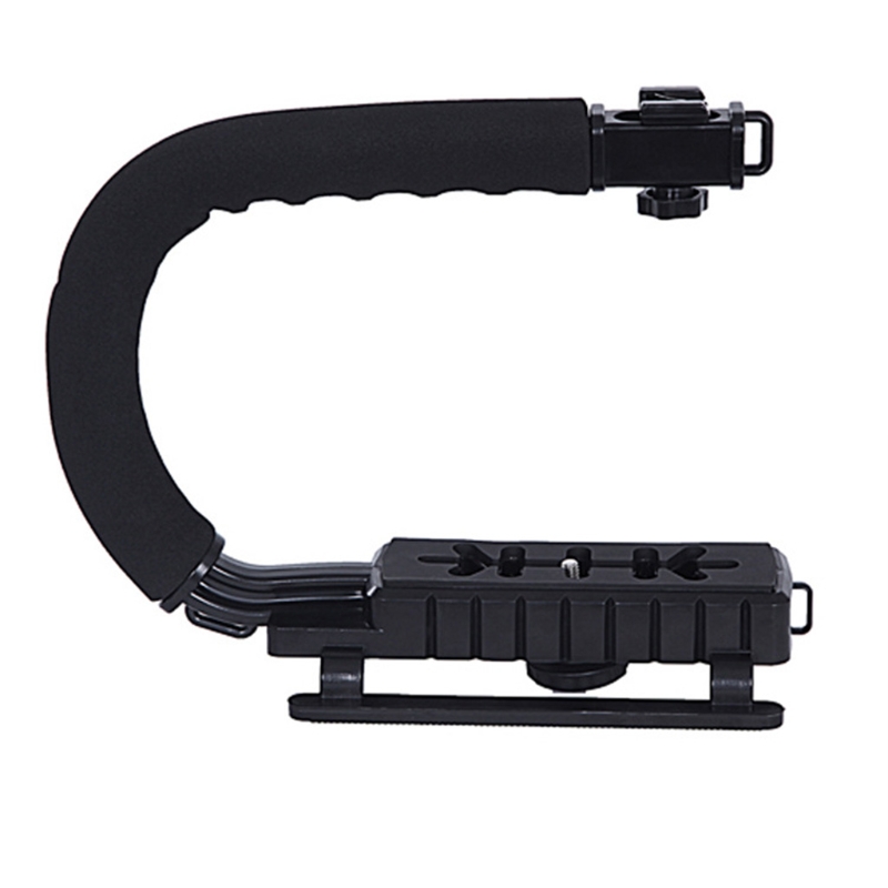 Camera Smartphone Stabilizer Foldable Handle Grip Handheld Video Rig Universal