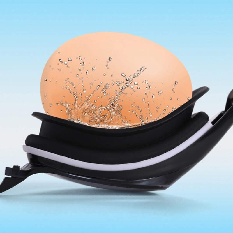 Zwembril siliconen anti-condens uv-bescherming waterdicht dioptrie zwembril bril volwassenen bijziendheid zwembril
