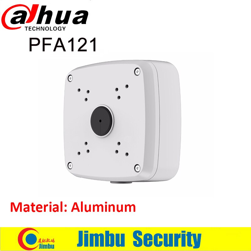 Originele dahua ip bullet camera beugels aansluitdoos pfa 121 cctv accessoires camerabevestiging aluminium materiaal