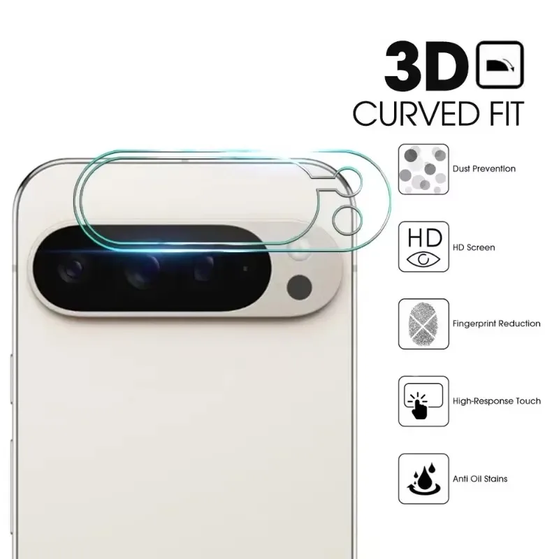 1-5Pcs Camera Lens Protective Glass For Google Pixel 9 Pro XL Back Camera Protector Tempered Film Pixel9 Pro Lens Sticker Glass