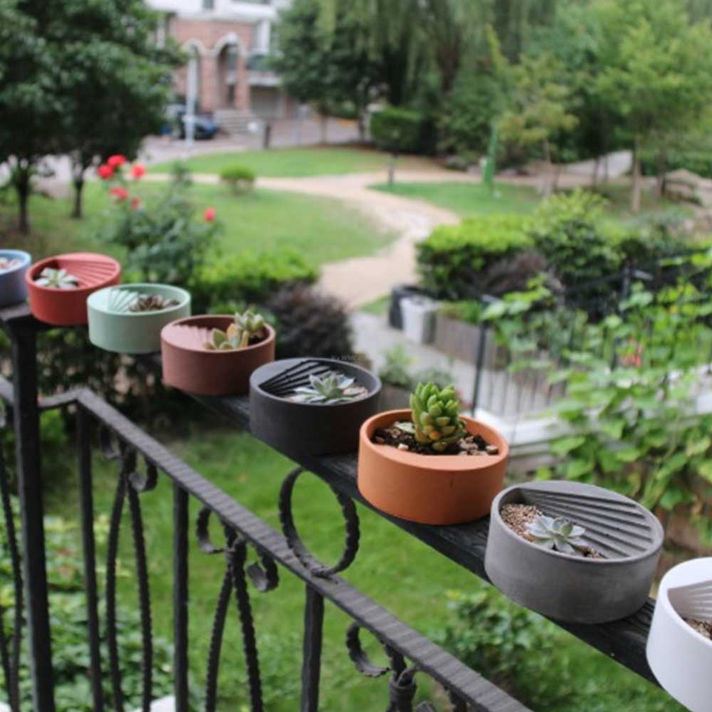 Molds for Concrete Flower pot ,Cement Molds Succulent Plants Pot Mold Concrete Planters Molds