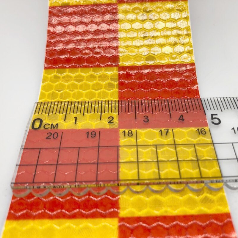 5cmx10m Square Traffic safety Self Adhesive Sticker Safety Reflective Tape for Truck