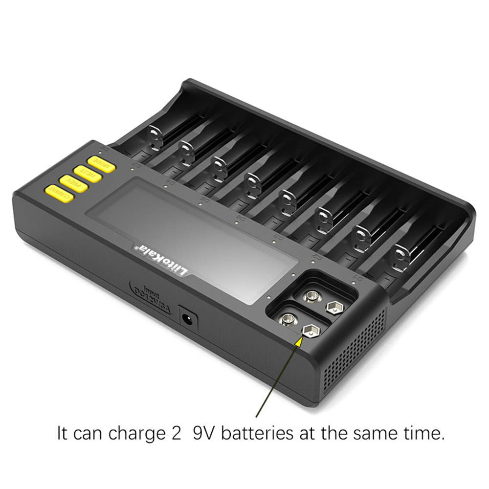 1-Slot 2 4 8 Slots 18650 Battery Charger LCD Display Li-ion 3.7V NiMH 3.2V IMR 3.8V Charger For 18650 26650 21700 26700 AA AAA