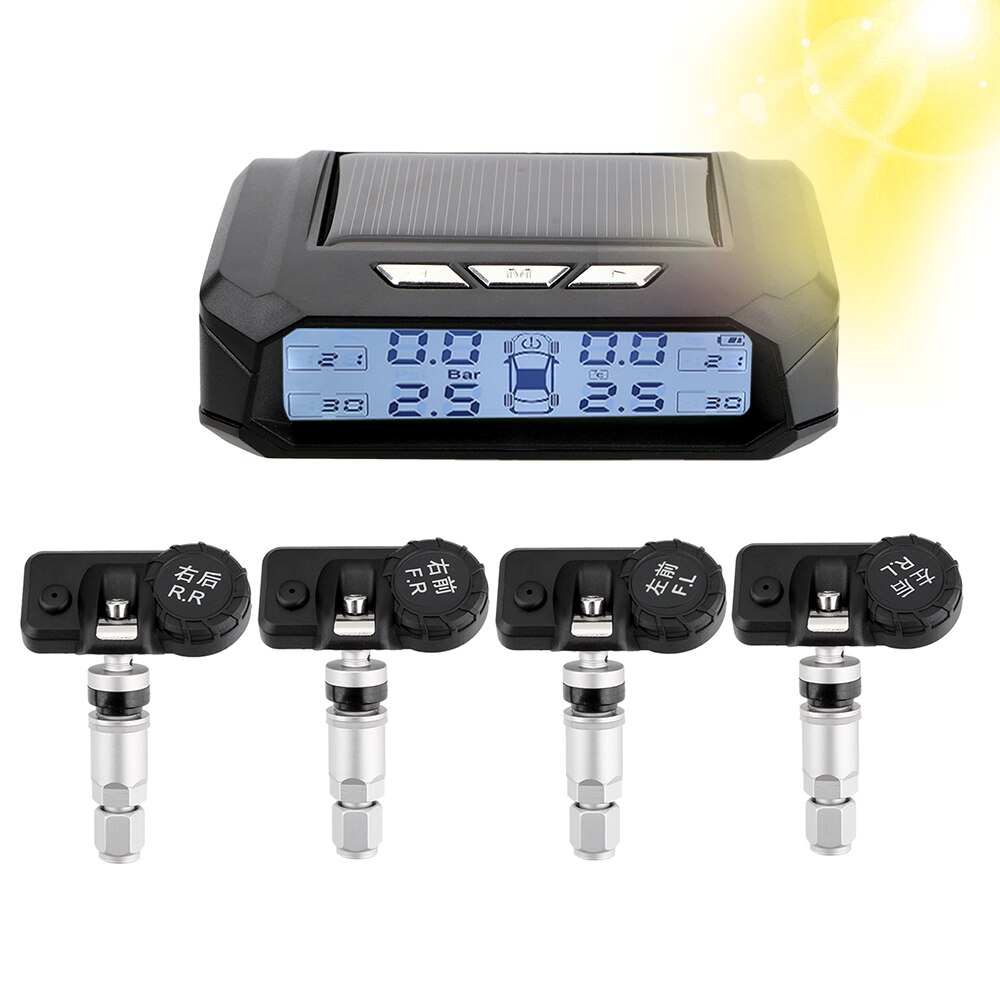 Solar Tpms Bandenspanningscontrolesysteem Temperat... – Grandado