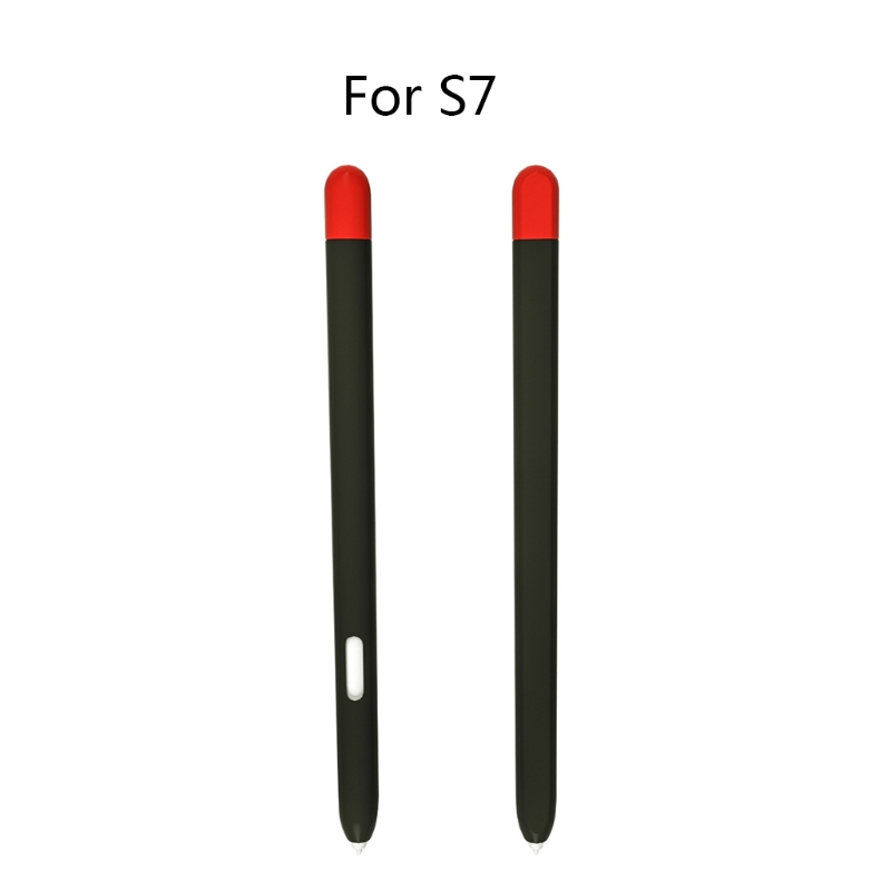 Anti-lost Cap Holder Nib Cover For Touch Screen Pen Tab S6 / S7 Multiple Colors: Black-S7
