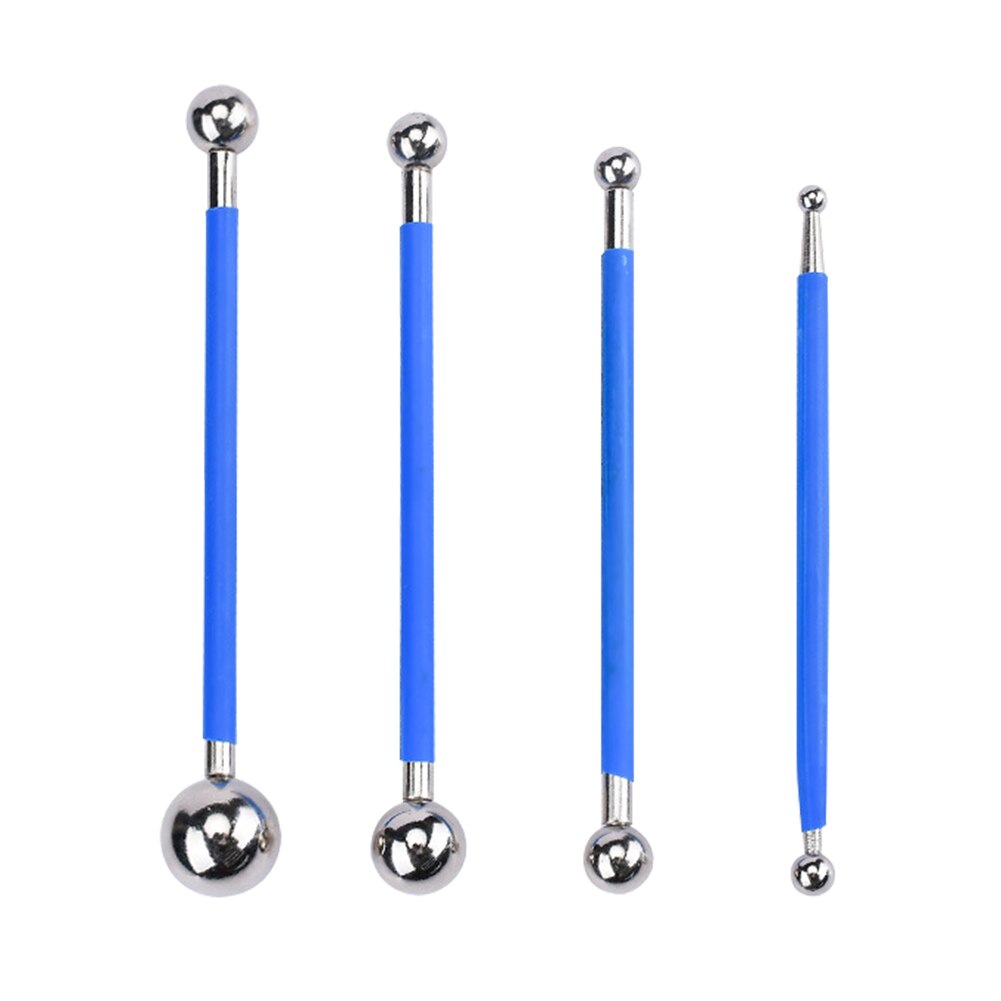 4pcs Floor Tile Grout Construction Tools Double Steel Tile Pressed Ball Ceramic Floor Grout Repairing Scraping Tool