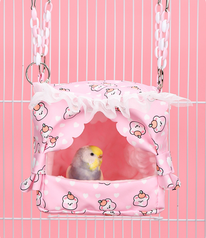 Warmes Bett, Hängebett, Chinchilla, Hamster, Zuckergleiter, Nest, kleines Ebene, Hängematte, Meerschweinchen, Schlafsack, Ruhe, verdickter KäFeige, Flanell