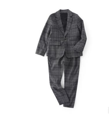 Traje de boda Formal para niños, Blazer de estilo europeo con flores, chaleco, pantalones, traje suave para niños, esmoquin Floral, conjunto de 2