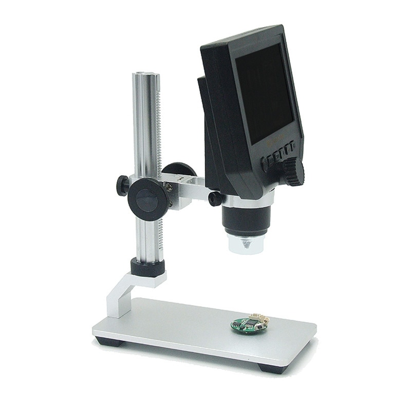 MUSTOOL G600 Digital 1-600X 3.6MP 4.3inch HD LCD Display Microscope Continuous Magnifier Upgrade Version with Metal Holder