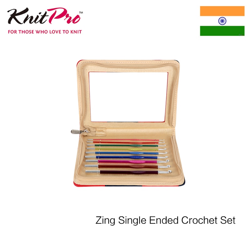 Knitpro Zing Single Ended Crochet Set knitting needle