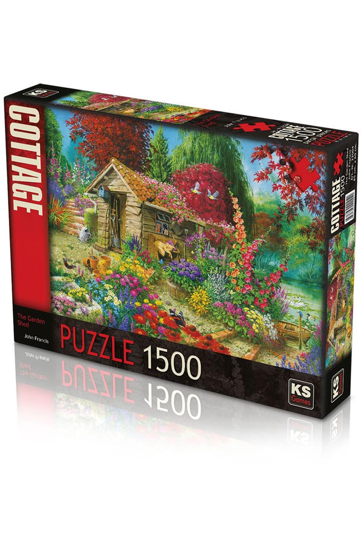 22004 Puzzel 1500/Hte Tuin Schuur