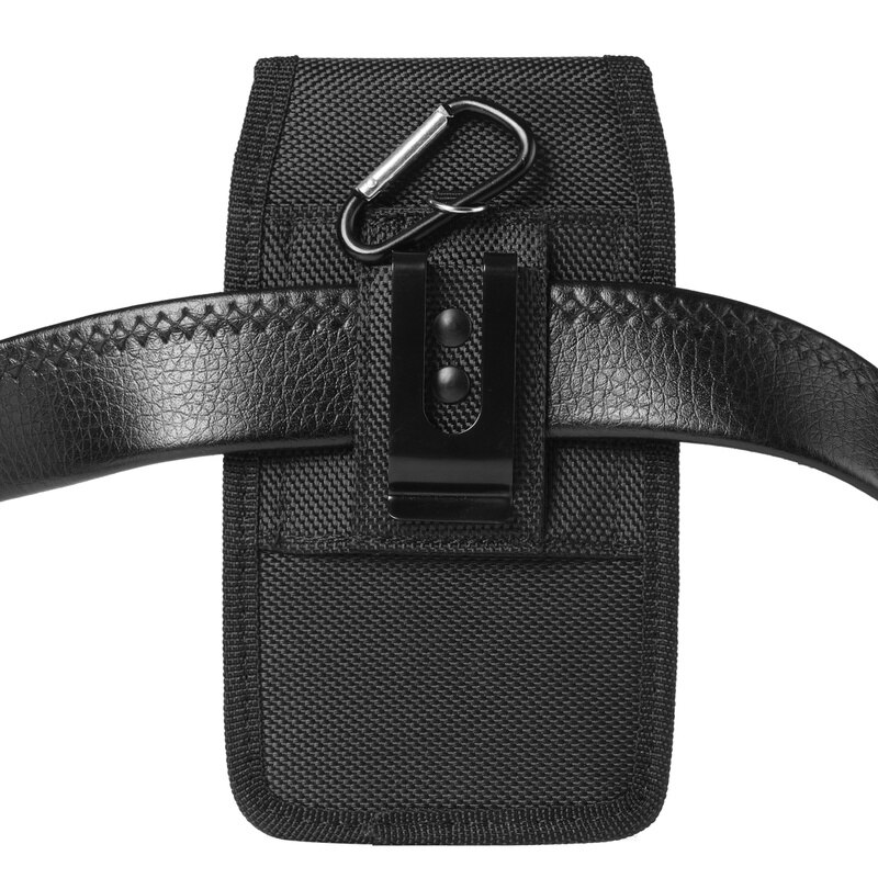 Universele telefoontas oxford stoffen kaarthouder voor oppo reno 4 lite se fz reno 4 pro 4 5g 10x zoom hoesje riemclip holster