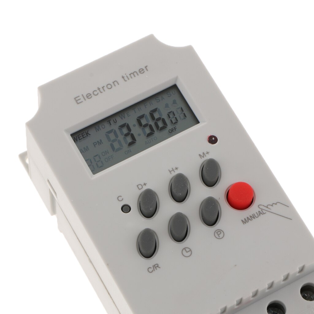 Programmable LCD Digital Intermediate Relay Timer Switch Relay 12V