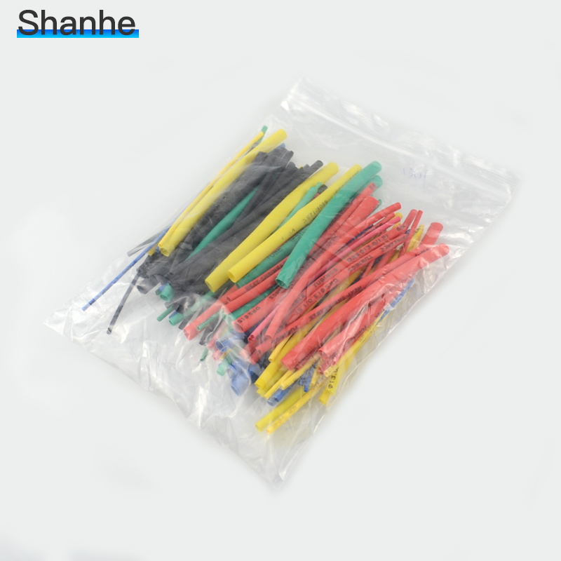 Isolatie krimpbare buis assortiment, 360 stuks, 21 draad kabel sleeve kit, vlamvertragend