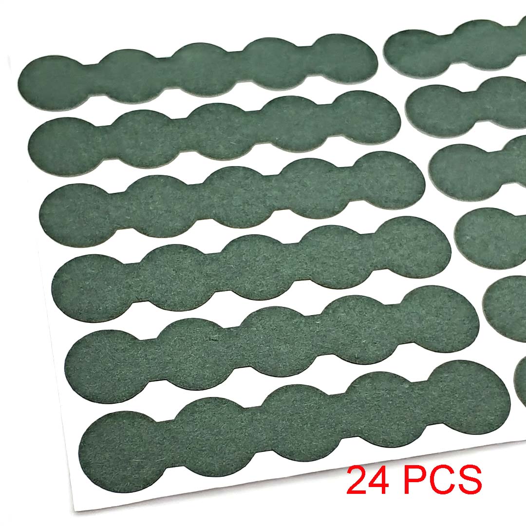 18650 21700 32650 Li-Ionen-Akku-Isolierdichtung, Gerstenpapier, Akku, Zelle, isolierender Kleber, Patch, Elektrode, isolierte Pads: Grün