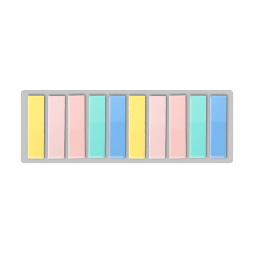 Convenient Wall Sticker Memo Self Adhesive Memo Pad Sticky Notes Bookmark Marker Memo Sticker Paper Household Mark: 9