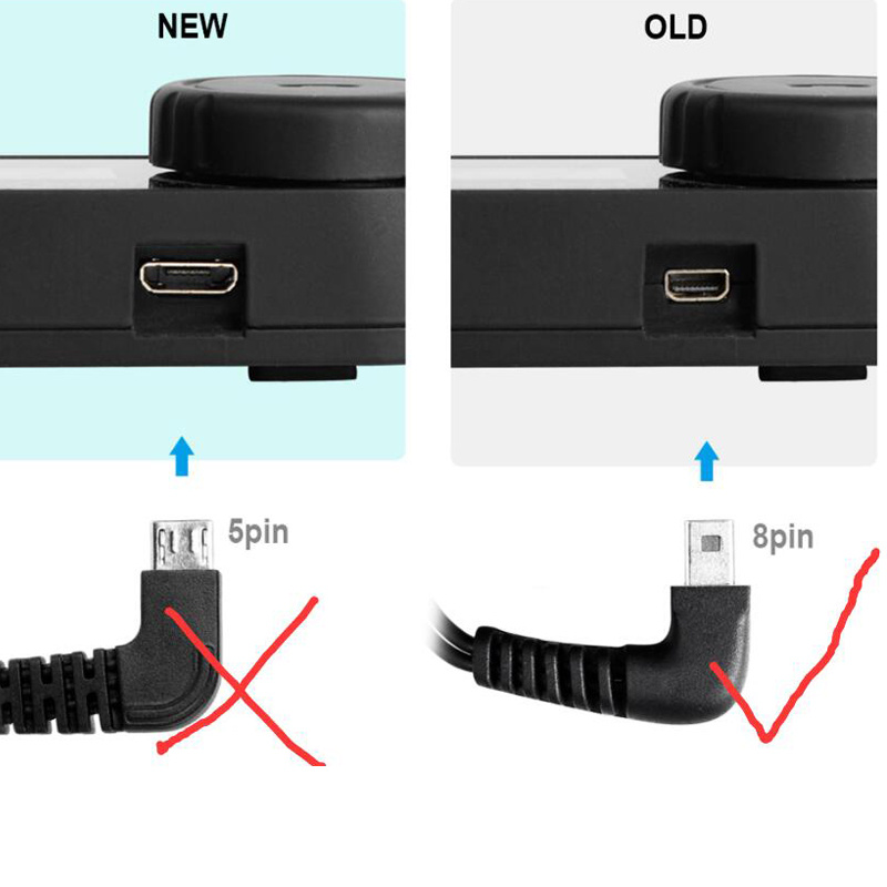 Freedconn T-COM Colo Opladen Accessoires 8Pins Usb Charge Kabel Pak Voor T-COM T-Max Colo Motorfiets Bluetooth Intercom