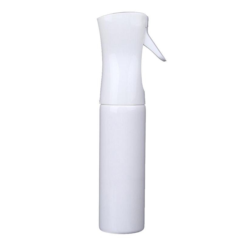 1 Pcs White Hair Spray Bottle Water Mist Spray Bottle Empty Fine Aerosol Trigger Sprayer for Taming Hair